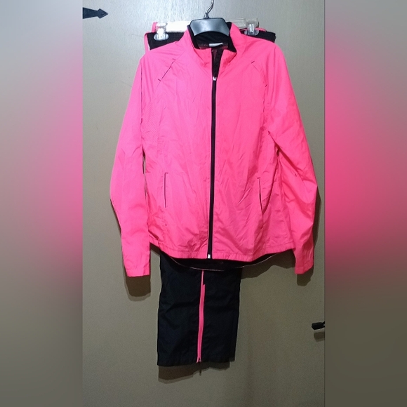 Danskin Now Women's Bright Pink Track Set - Picture 1 of 5